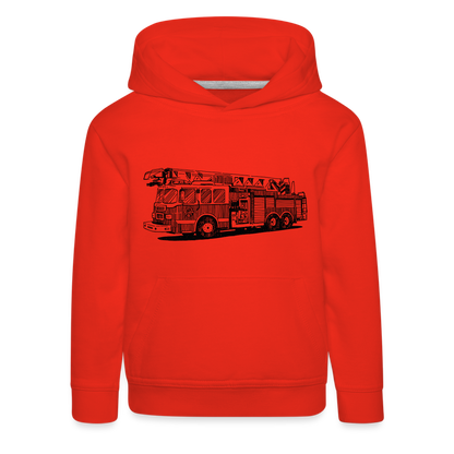 Kinder Premium Hoodie - Rot