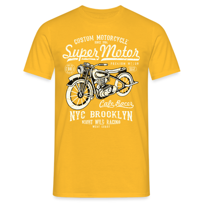 Männer T-Shirt - Gelb