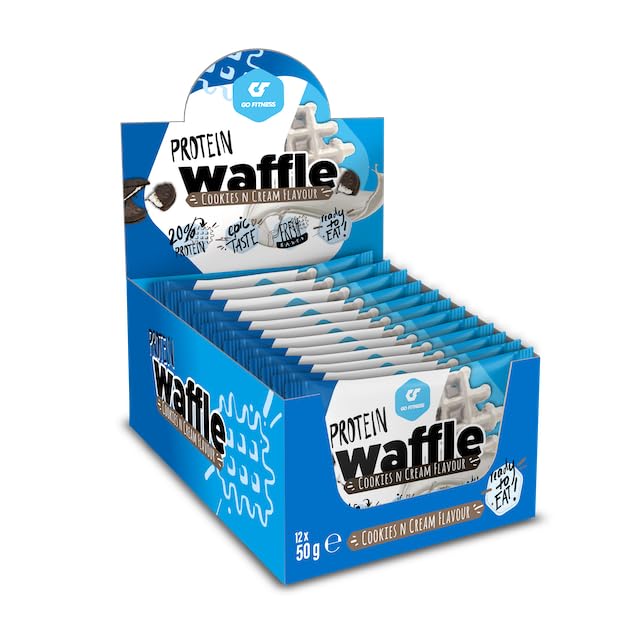 GoFitness Protein Waffel 12x50g Box - Reinmark-Shop