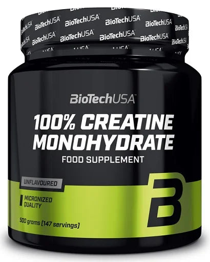 BioTech Creatine Monohydrate 500g Dose - Reinmark-Shop