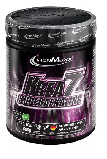 IronMaxx Krea7 Superalkaline Powder - 500g Tropical - Reinmark-Shop